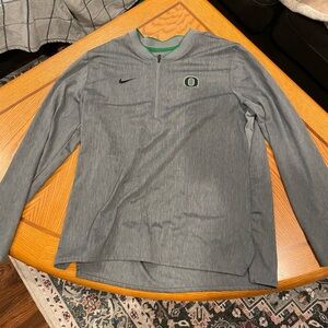 Nike Gray Oregon quarter zip
